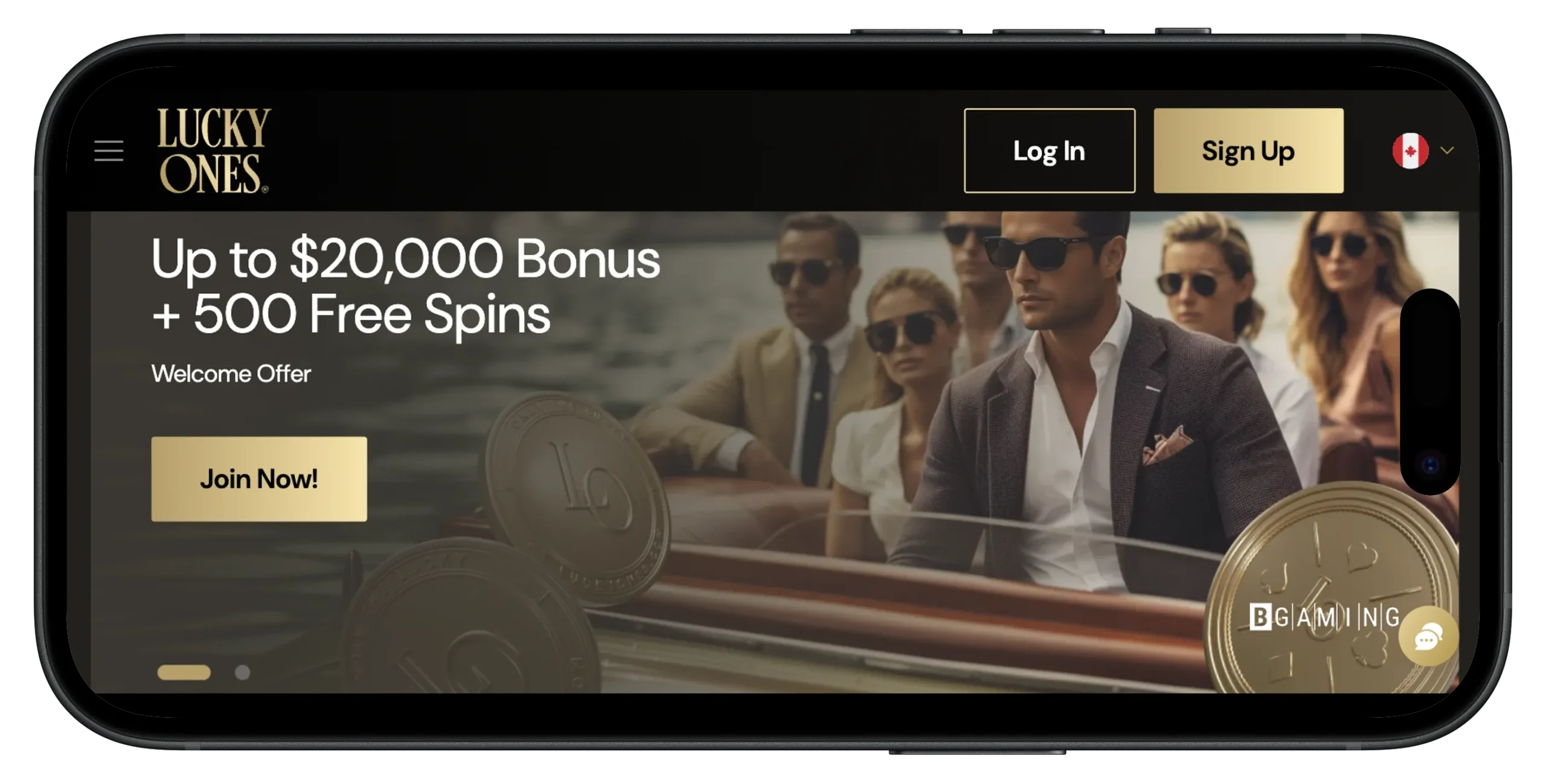 Luckyones Casino App Boni